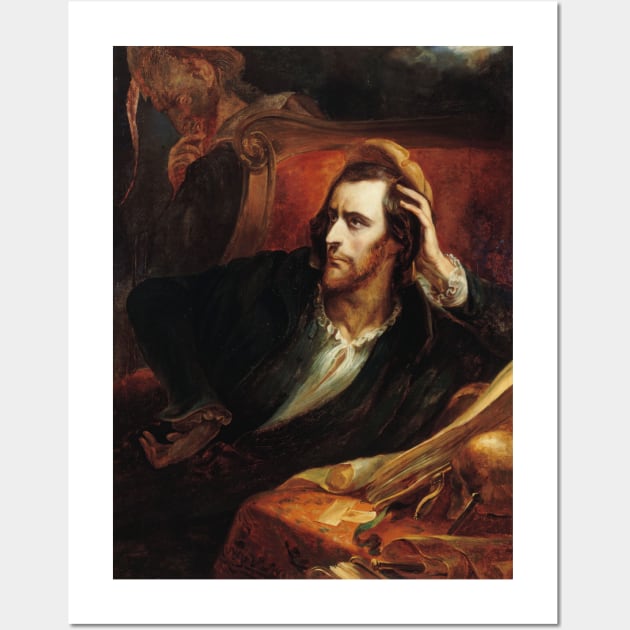 Faust in his Cabinet by Ary Scheffer Wall Art by Classic Art Stall